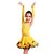 preiswerte Kindertanzkleidung-Latein-Tanz Kleider Damen Training / Leistung Spitze Spitze / Kristalle / Strass Normal Kleid / Handschuhe / Neckwear / Latintanz