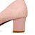 cheap Women&#039;s Heels-Women&#039;s Heels Summer Fall Comfort PU Office &amp; Career Casual Chunky Heel Rhinestone Blue Pink Red Silver Gold