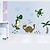 baratos Adesivos de Parede-Autocolantes de Parede Decorativos - Etiquetas de parede de animal Pessoas / Animais / Vida Imóvel Sala de Estar / Quarto / Banheiro