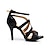 cheap Latin Shoes-Women&#039;s Latin Shoes Ballroom Dance Shoes Salsa Shoes Sandal Buckle Stiletto Heel Buckle