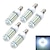 billige Lyspærer-E14 LED-kornpærer T 69 leds SMD 5730 Varm hvit Kjølig hvit 900-1000lm 3000/6500K AC 220-240V