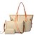 cheap Bag Sets-Women&#039;s Bags PU(Polyurethane) Tote / Shoulder Bag / Bag Set Solid Colored Brown / Blue / Pink / Bag Sets