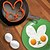 abordables Utensilios para huevos-El plastico El moho de bricolaje Cocina creativa Gadget Utensilios de cocina herramientas para huevo 1pc
