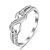 cheap Rings-Band Ring Silver Sterling Silver Silver Love Infinity Fashion / Women&#039;s