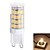 abordables Ampoules LED double broche-YWXLIGHT® 1pc Ampoules Maïs LED 350 lm G9 T 51 Perles LED SMD 2835 Blanc Chaud Blanc Naturel 220-240 V / 1 pièce