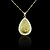 cheap Necklaces-18K Real Gold Plated Allah Muslim Zircon Pendant Necklace