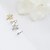 cheap Earrings-Clip on Earring Snowflake Vintage Party Work Casual Cute Rhinestone Imitation Diamond Earrings Jewelry For Party