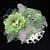 cheap Headpieces-Handmade Green Chiffon Rhinestone Lace Flower Feather Hair accessories Bridal Wedding Fascinator