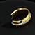 cheap Rings-Statement Ring Gold Stainless Steel Gold Plated Ladies Fashion 6 7 8 9 10 / Men&#039;s / Men&#039;s