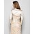 cheap Wraps &amp; Shawls-Long Sleeve Shrugs Satin Wedding / Party Evening Women&#039;s Wrap With Draping