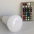 billige Elpærer-E26/E27 LED-globepærer A80 3PCS leds Højeffekts-LED Dæmpbar Fjernstyret Dekorativ RGB RGB Vekselstrøm 85-265V