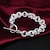 cheap Bracelets-2015 Hot Selling Products 925 Silver links Bracelet 925 Sterling Silver Bangles Women