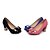 cheap Women&#039;s Heels-Women&#039;s Shoes Leatherette Spring / Summer Chunky Heel Bowknot Black / Pink / Blue / Dress