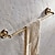 abordables Toalleros de barra-barra de toalla barra de baño individual de latón antiguo nuevo diseño montado en la pared 60*7,5 cm 1 ud