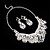 tanie Zestawy biżuterii-Damskie Rhinestone Biżuteria Ustaw Zawierać Náušnice Naszyjniki - Kryształ górski Stop Na Ślub Specjalne okazje Rocznica