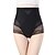 cheap Shapewear-Women&#039;s High Waist Abdomen Drawing Briefs Postpartum Thin Seamless Hips Lifting Slimming Lace Briefs