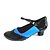 cheap Swing Shoes-Men&#039;s Women&#039;s Dance Shoes Swing Shoes Heel Chunky Heel Customizable Black and White / Black and Red / Blue