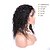 abordables Perruques dentelle cheveux naturels-Perruque Cheveux Naturel humain Full Lace Cheveux Brésiliens Bouclé Noir Femme Court Moyen Long Perruque Naturelle Dentelle CARA