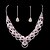 cheap Jewelry Sets-Ladies&#039;/Women&#039;s Alloy Wedding/Party Jewelry Set With Rhinestone