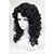 cheap Synthetic Trendy Wigs-Cosplay Costume Wig Synthetic Wig Curly Curly Wig Synthetic Hair Women&#039;s Black