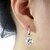 olcso Divat fülbevalók-Női Függők Munkahelyi Születési kövek Gyöngy Hamis gyémánt Fülbevaló Ékszerek Fehér Kompatibilitás Napi