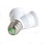 olcso Lámpatalpak és -csatlakozók-1 db e27-2 db e27 lámpa tartó átalakítóaljzat tűzálló adapter otthoni izzóhoz
