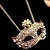 cheap Necklaces-Women&#039;s Pendant Necklace Fox Animal Luxury Cute Imitation Diamond Alloy Necklace Jewelry For Party