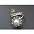 cheap Rings-Women&#039;s European Style Fashion Alloy Ring With Imitation Pearl/Rhinestone