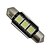Χαμηλού Κόστους Λάμπες-1W Festoon Διακοσμητικό Φως 3 SMD 5050 60-70lm lm Ψυχρό Λευκό DC 12 V 6 τμχ