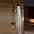 Недорогие Смесители для душа-Смеситель для душа - Античный Начищенная бронза Душевая система Керамический клапан Bath Shower Mixer Taps / Латунь / Одной ручкой три отверстия