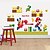 preiswerte Wand-Sticker-Animals Cartoon Wall Stickers Plane Wall Stickers PVC Home Decoration Wall Decal Wall