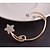 cheap Ear Cuffs-Women&#039;s Ear Cuff Fashion Rhinestone Earrings Jewelry For Wedding Party Daily Casual Sports