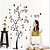 cheap Wall Stickers-Botanical Vintage Wall Stickers Plane Wall Stickers Decorative Wall Stickers Material Removable Home Decoration Wall Decal