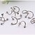 cheap Body Jewelry-Women&#039;s Body Jewelry 2 cm Eyebrow Jewelry / Labret / Lip Piercings / Lip Ring / Ear Piercing Crystal Unique Design / Fashion Crystal / Stainless Steel Costume Jewelry For Party / Daily / Casual Summer