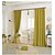 cheap Curtains Drapes-Ready Made Room Darkening Curtains Drapes One Panel / Embossed / Bedroom