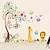 cheap Animal Wall Stickers-Animals Wall Stickers Animal Wall Stickers Decorative Wall Stickers, Vinyl Home Decoration Wall Decal Wall Decoration 1 / Removable