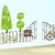 abordables Autocollants muraux-Paysage Nature morte Architecture Botanique Stickers muraux Autocollants avion Autocollants muraux décoratifs, Vinyle Décoration