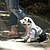 billige Hundetøj-Hund Jumpsuits Hjerte Britisk Jeans Mode Vinter Hundetøj Grå Kostume Bomuld XS S M L XL