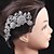 Недорогие Свадебный головной убор-горный хрусталь волосы гребень головной убор свадебный вечер элегантный женственный стиль