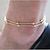 cheap Body Jewelry-Women&#039;s Body Jewelry Anklet / feet jewelry Gold / Silver Dainty / Ladies / Simple Alloy Costume Jewelry For Daily Summer