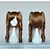 cheap Costume Wigs-Cosplay Costume Wig Synthetic Wig Cosplay Wig Loose Wave Loose Wave With Ponytail Wig Blonde Medium Length Yellow Red Blonde Brown Synthetic Hair Women&#039;s Red Blonde Brown hairjoy