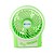 cheap USB Gadgets-Green Color Portable Multifunctional 18650 Battery Fan USB Charge