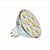abordables Ampoules électriques-Spot LED 200 lm MR16 12 Perles LED SMD 5050 Blanc Chaud Blanc Froid 12 V / 1 pièce / RoHs / CE / CCC