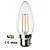 cheap Light Bulbs-ONDENN 1pc 2 W LED Filament Bulbs 2800-3200 lm B22 A60(A19) 2 LED Beads COB Dimmable Warm White 220-240 V 110-130 V / 1 pc / RoHS