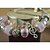 abordables Bracelets-Perlé Bracelets de rive - Strass Rétro, Soirée, Travail Bracelet Rose Pour