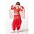 cheap Kids&#039; Dancewear-Coin Beading Sequin Performance Sleeveless Natural Chiffon Sequined / Belly Dance