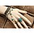 זול צמיד אופנתי-נשים צמידי טבעת תכשיטים גותית תחרה שחור אדום ירוק לילך תכשיטים ל Party יומי קזו&#039;אל Christmas Gifts 1pc