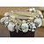 cheap Bracelets-Beaded Strand Bracelet - Rhinestone Vintage, Party, Work Bracelet Screen Color For