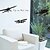 cheap Wall Stickers-Shapes Wall Stickers Plane Wall Stickers Decorative Wall Stickers, Vinyl Home Decoration Wall Decal Wall