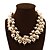 cheap Necklaces-Women&#039;s Beaded / Layered Statement Necklace / Layered Necklace - Pearl, Cubic Zirconia European, Fashion, Cute Green, Blue, Dark Red Necklace For Party, Special Occasion, Birthday / Gemstone